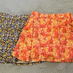 Btween BUNDLE of Two Skorts, GIRLS Size 14/16